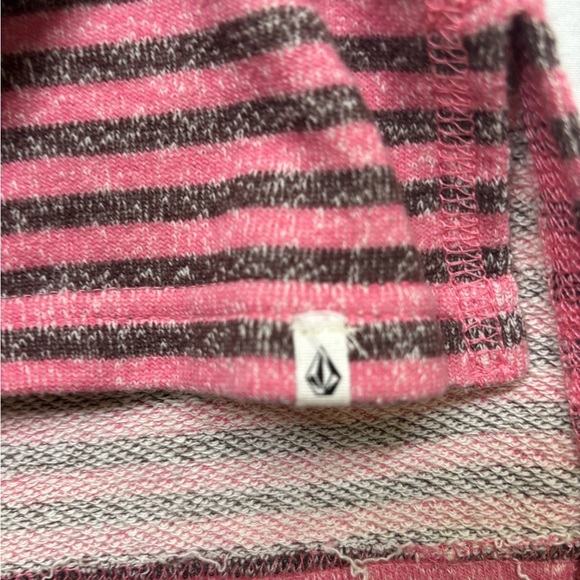 Volcom women’s crewneck sweatshirt striped - Picture 5 of 8